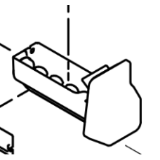 DA97-11117A Genuine Samsung Fridge Tray Ice Bucket Assembly RF26DBRS1XSA